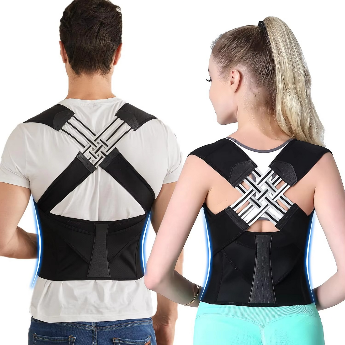 Back Brace Posture Corrector for Women and Men